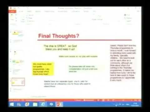 Eve 24th Rabi ul Awwal 1436 - Thursday Night Programme - Hosted by AYC