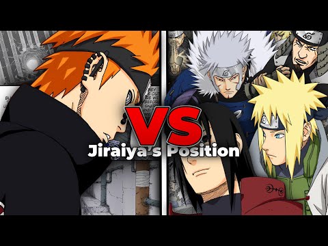 Each Hokage vs Pain In Jiraiya’s Place!