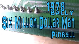 Power Supply Repair on Bally's 1978 Six Million Dollar Man Pinball Machine... Plus We Got Presents!