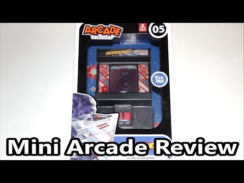 Asteroids Basic Fun Mini Arcade Classics #5 Review - The No Swear Gamer