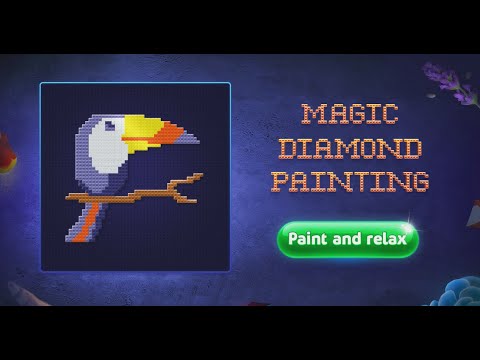 Magic Diamond Painting－Art App video