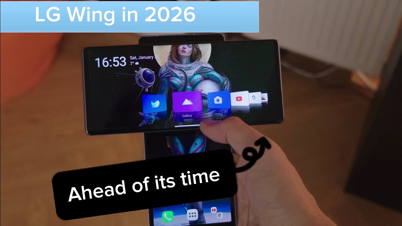 This Phone From The Future... Is Stuck In The Past. (LG Wing 2026)