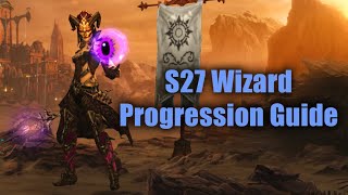 TL;DR Wizard Season 27 Progression Guide - From Haedrig to Full Tal Rasha Blasting