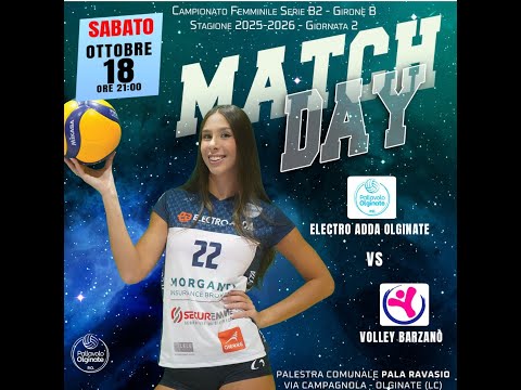 Serie B2 : ElectroAdda Olginate vs Volley Barzanò