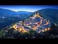 NOCERA UMBRA Rainy Night Magic In A Medieval Italian Village 4K HDR Tour