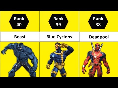 MCOC ALL 40 Mutant Champs Ranked | Best Mutant Champs In MCOC 2022 | Marvel Contest Of Champions