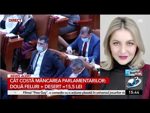 Cât va costa meniul la restaurantul din Parlament: Două feluri de mâncare și desert, la preț de supe