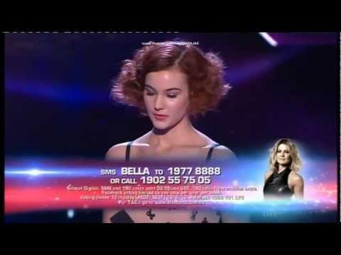 BELLA FERRARO X FACTOR 2012 week 2 live show FULL HD