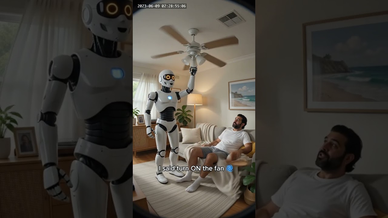 Bought a Robot to Serve Me and Its First Task Sent Me Into the Ceiling Fan 🤖🌀💀