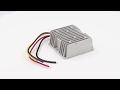 Menič napätia z 24V DC na 12V DC - 15A lineárny - Video Youtube