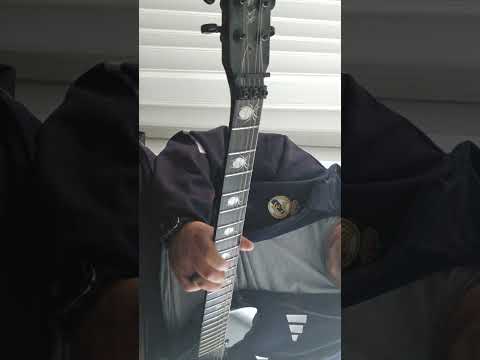 ESP LTD KH-3 Kirk Hammett Signature Spider 2021 - Black with Spider Graphic image 16