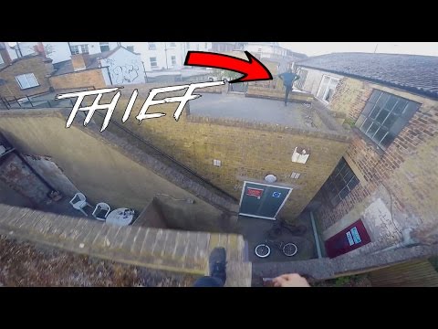 POV PARKOUR CHASE (BAG THIEF)