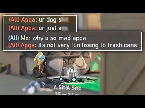 TILTING A TOXIC RADIANT PLAYER with VIPER