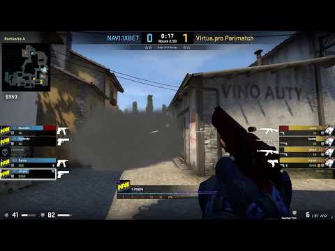 CS:GO POV Demo Na'Vi S1mple (30/15) vs Virtus Pro (de_inferno)