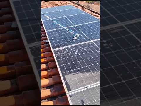 Limpeza de Placa Solar