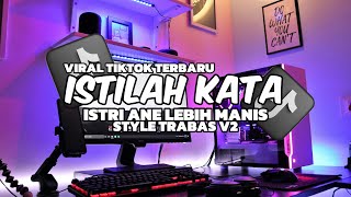 Download lagu DJ ISTILAH KATA ISTRI ANE LEBIH MANIS V2 STYLE KANE VIRAL TIKTOK TERBARU 2025 mp3