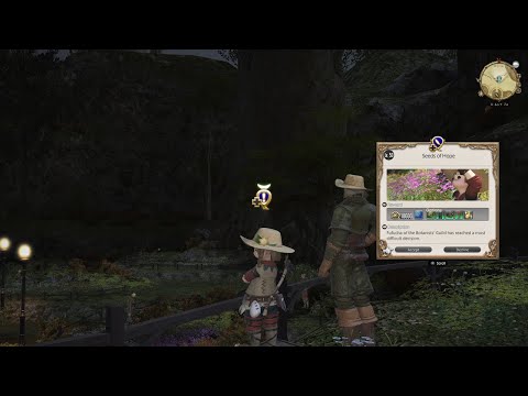 FFXIV Botanist Class Quest: Seeds of Hope