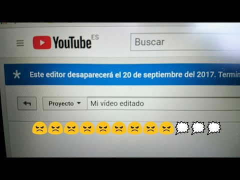 Youtube editor | This publisher will disappear on September 20, 2017