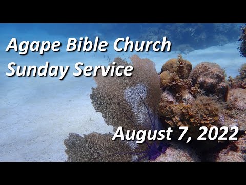 Let Go and Trust Him - Agape Sunday Service: 8/7/2022