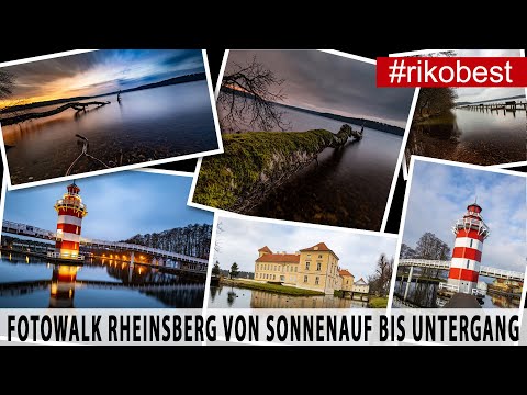 Fotowalk Rheinsberg - Fotografieren von der blauen Stunde bis zum Sonnenuntergang