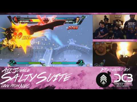 AirJuggle Salty Suite - NEC 15 - UMVC3 - DCB | Vato VS. Angel Baez