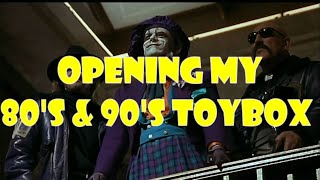 Unboxing my childhood toybox from the 1980's & 1990's.