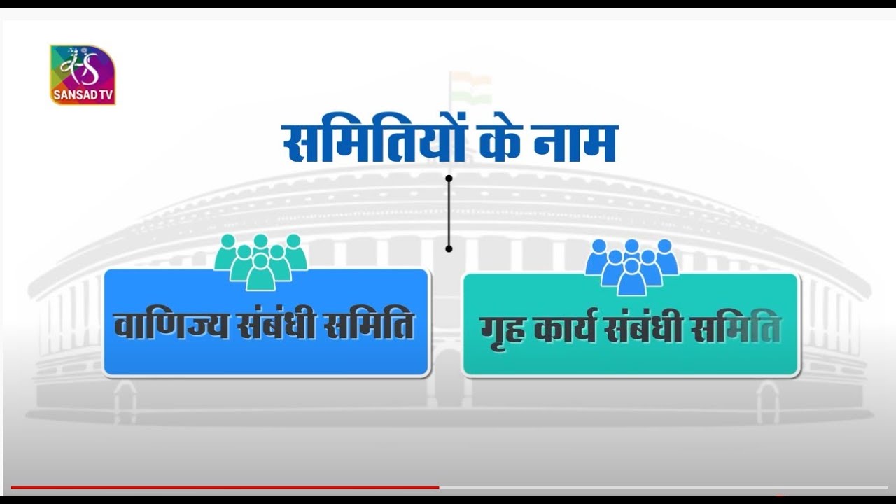 Educational video explaining Departmentally-Related Standing Committees part 2