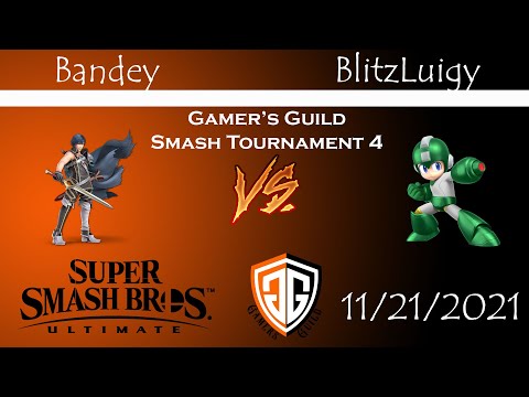 Gamers Guild Smash Monthly 4 - (Losers Finals) Bandey (Chrom) vs BlitzLuigy (Mega Man)