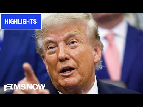 'Clearly UNCONSTITUTIONAL': MS NOW reacts to Trump's mail in voting plot I COMPLILATION