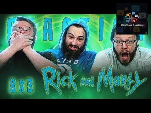 Rick & Morty S8E3 - The Rick, The Mort & The Ugly Review! #BlindWave_Reactions