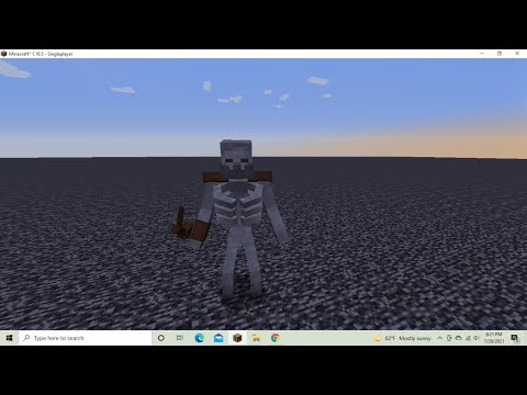 Mutant Skeleton Vs Mutant monsters - In Minecraft
