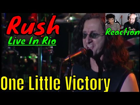 Rush - One Little Victory (In Rio) Reaction
