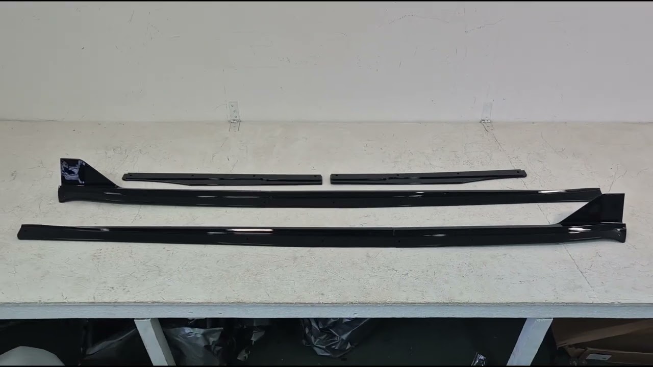 Tesla Model 3 2017- Turbo Aerokit Bodykit-Set (für 2024+) Video 1