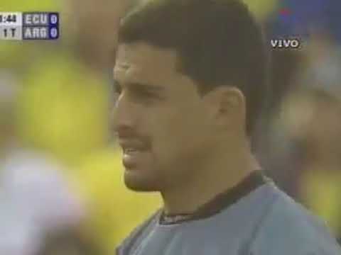 Eliminatorias Mundial 2006: Ecuador 2-0 Argentina (04/06/2005). Narración en español.