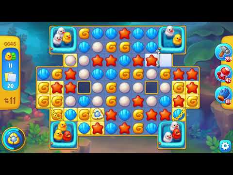 Fishdom 6646 Level - 17 moves - NO BooSTERS