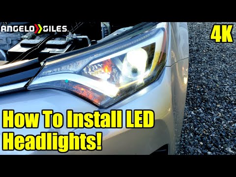 Toyota RAV4 Headlight Assembly Replacement 2016-2018