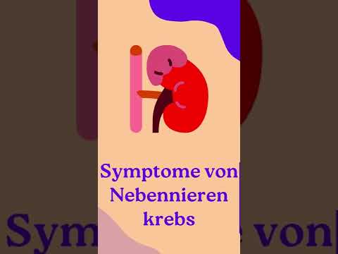 Symptome von Nebennierenkrebs🔷 #shorts #cancer
