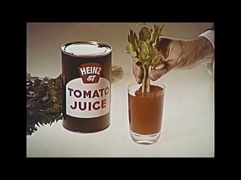 1970s 16mm TV Commercial - Heinz Tomato Juice - The Thick One