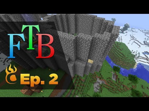 Minecraft Feed the Beast! :: #02 - "Tower of Power!"