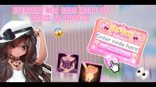 Every NEW code inside of Dress To Impress!