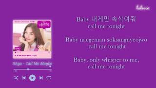 Download lagu SAya -  Call Me Maybe True Beauty OST Part.1 [ENG/HAN/ROM] (Lyrics) mp3