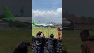 Download lagu Nonton Pesawat Citilink Indonesia Take Off di Bandara Husein Sastranegara Bandung mp3