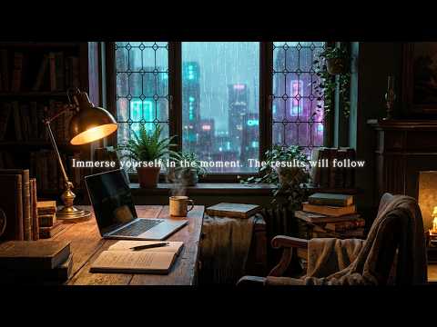 2 Hours Deep Focus  Rainy Night Lo-fi Beats, Study & Work