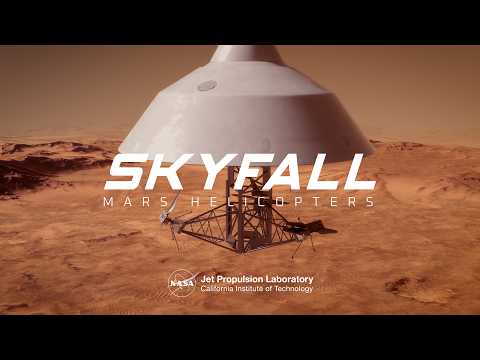 NASA’s SkyFall Mars Helicopters