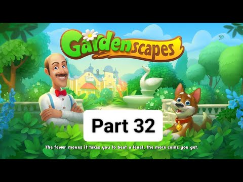 Gardenscapes New Area Part 32