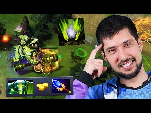 W33 First 7.34 EARTH SPIRIT game with NEW Rolling Boulder 🗿