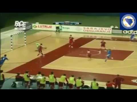 BiH - Latvija 7:3 [Golovi] (19.3.2015) Futsal  [FACE TV]