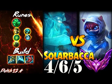 [ Solarbacca ] Gangplank vs Kennen Top -  Season 12 -Master