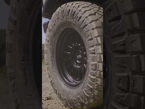 KMC KM447 Impact Forged | 17x8.5 | Satin Black | Ford Bronco