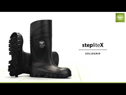 StepliteX SolidGrip, Metallfreie Kappe und Sohle (S5), schwarz
